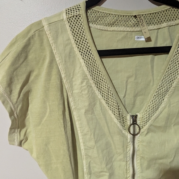 XCVI Lemon Lime Dress Size Large - Picture 2 of 4